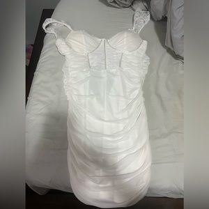 White Corset Dress